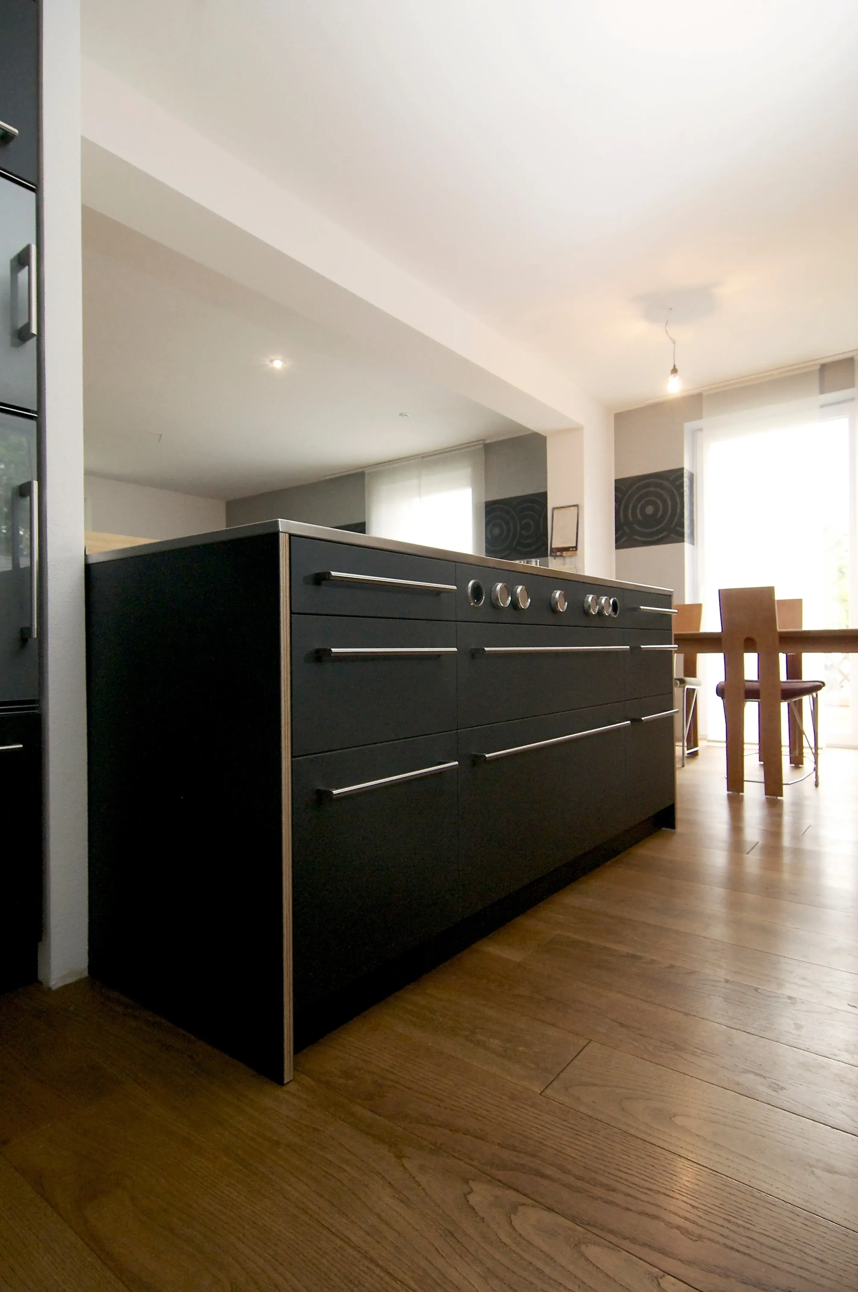 schwarze Küche
